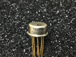 (1 PC) NATIONAL LM108AH/883B Op Amp, Single AMP, Bipolar, 8 Pin, Metal Can - Picture 1 of 2