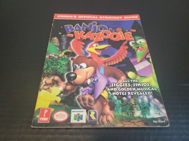 Banjo-Kazooie 2 Banjo Tooie Strategy Guide Book Nintendo 64 N64