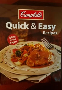Campbell's Quick and Easy Recipes Hardcover Cookbook - Picture 1 of 2