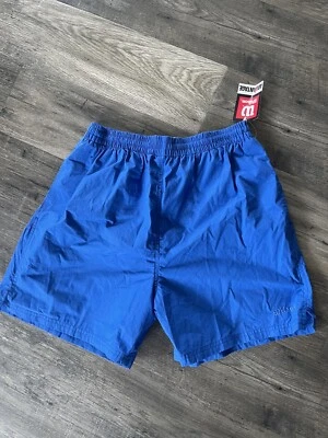 NWT Wilson Advantage Blue Shorts Men’s size M Embroidered Lined Swim Athlete - Image 1 of 4