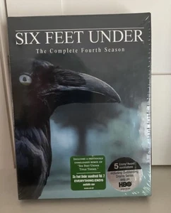 SIX FEET UNDER - The Complete Fourth Season (DVD, 2005)- 12 Eps. - 5 Discs - HBO - Picture 1 of 3
