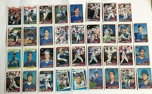 1989 Topps JUEGO COMPLETO de equipo de béisbol 35 cartas de los Mets de Nueva York - Imagen 1 de 2