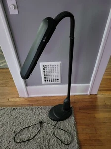 Ott-Lite Task Plus High-Definition 24-Watt Floor Lamp Black - Picture 1 of 9