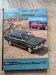 Vauxhall Viva HB, Viva HC, & Firenza (From 1966) Intereurope Workshop Manual - Picture 1 of 12