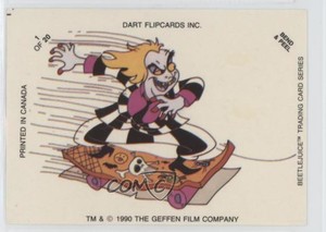 1990 Dart Beetlejuice Cartoon Stickers Beetlejuice #1 0a1