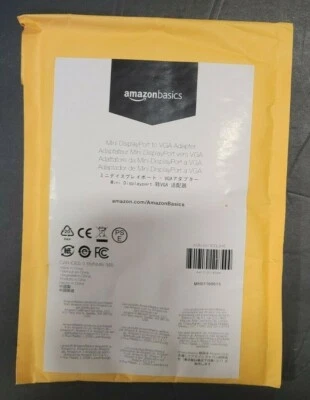 Nuevo adaptador Amazon Basics Mini Displayport a VGA Foto 1 de 2