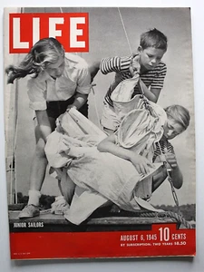 Life Magazine August 6, 1945 - Junior Sailors - Bild 1 von 3