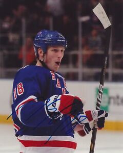 MARC STAAL SIGNED NEW YORK RANGERS 8X10 PHOTO