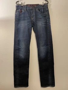A/X Armani Exchange 32 × 32 USA MADE Classic Straight Dark Wash Denim Jeans - Picture 1 of 7