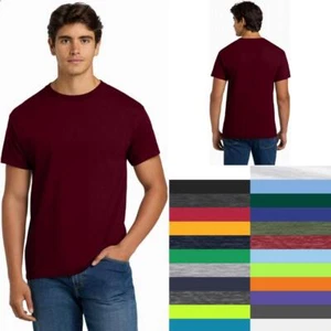 Camiseta Hanes ® - EcoSmart ® 50/50 algodón/poliéster para hombre tallas S-4XL 5170 - Imagen 1 de 89