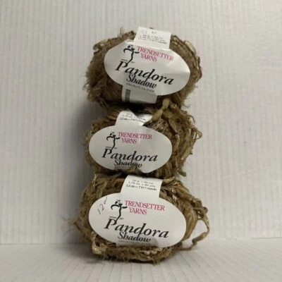 HILOS TRENDSETTER Pandora Sombra Donut Bola Hilo Color 1822 85 Yardas 50g Bronceado Foto 1 de 3