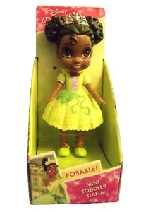 Disney Prinzessin Mini Kleinkind Tiana Puppe 4 Zoll Neu - Bild 1 von 3