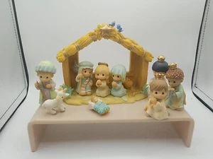 Juego de estatuillas belén Precious Moments 2001/2005 con caja 10 piezas Navidad - Imagen 1 de 24