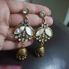 Indian pakistani  Earrings Jumka Jumki Earrings mirror style earrings uk seller 