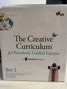 TEACHING STRATEGIES THE CREATIVE CURRICULUM FOR PRESCHOOL GUIDED EDITION BOX 3 - Picture 1 of 2