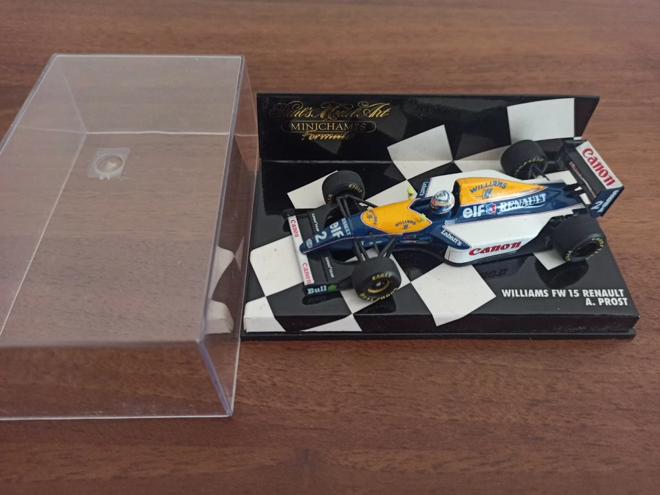 F1 Williams Renault FW15 A. Prost World Champion 1993 Minichamps 1/43  - Immagine 1 di 4