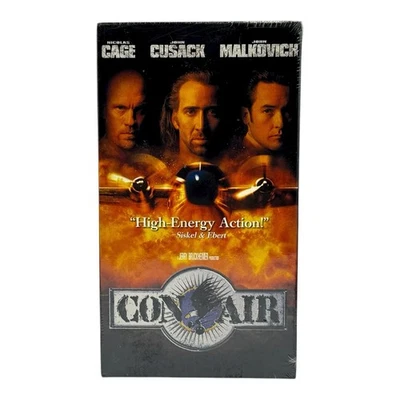 Con Air (VHS, 1997) Nicolas Cage / John Cusack Brand New Factory Sealed - Image 1 of 4