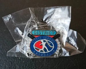 BÉISBOL DISTRITO, LIGAS PEQUEÑAS. SOUVENIR PINBACK. DHS NUEVO EN PACK - Imagen 1 de 5
