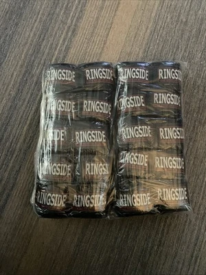 Ringside Mexican Style Boxing MMA Handwraps Hand Wrap Wraps 20 Pack - Black - Image 1 of 2