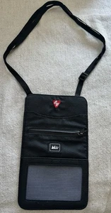 REI RFID black travel neck wallet with strap - VG - Picture 1 of 4