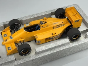 AUTOart 1:18 Team Lotus 99T Honda F1 Grand Prix Japón 1987 A.Senna #12 sin logotipo - Imagen 1 de 24