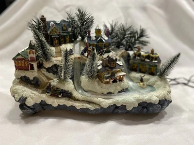 Vintage Avon Fiber Optic Christmas Village ￼ - Image 1 of 4