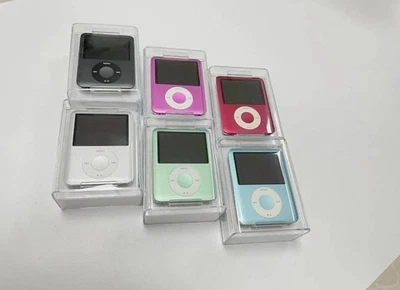 New Sealed Apple iPod Nano 3rd Generation 4GB 8GB All Colour Mp4 Players - Image 1 of 4