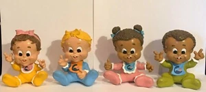 komp. COLL. "AJUDA DE BERÇO" BOM PETISCO 4 X PVC FIG MAIA & BORGES PORTUGAL 1990er - Bild 1 von 11