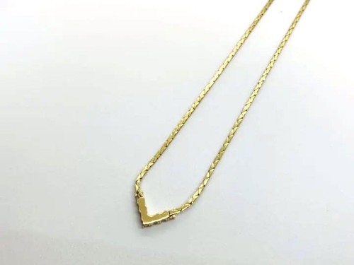 Collana Christian Dior Pietra Catena Oro Accessorio Donna Gioielli Autentica