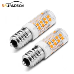 2pcs Ruiandsion E14 Led Bulb Refrigerator Range Hood Light 85-265V Warm White - Picture 1 of 8
