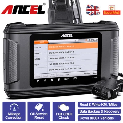 OBD2 Mileage Correction Car Oil Reset Tool Mileage Adjust Cluster Calibration - Image 1 of 4