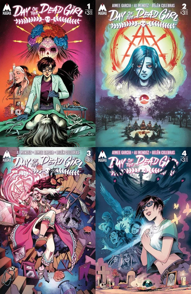 Day of the Dead Girl (Issues #1 to #4 inc Variants, 2024-2025)