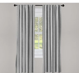 Prehistoric Microfiber Curtains 2 Panel Set 56x95 Total Ambesonne Tribal - Picture 1 of 7
