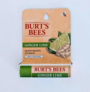 Burt's Bees Ginger Lime Moisturizing Lip Balm - Picture 1 of 2