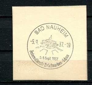 German Reich WW II : Fancy cancel from 1937 - Bad Nauheim - Picture 1 of 1