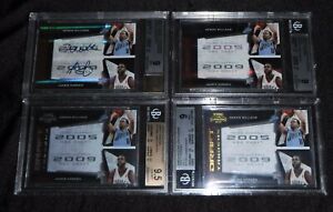 09-10 Playoff Contenders Draft Tandems Deron Williams James Harden Auto RC BGS 9