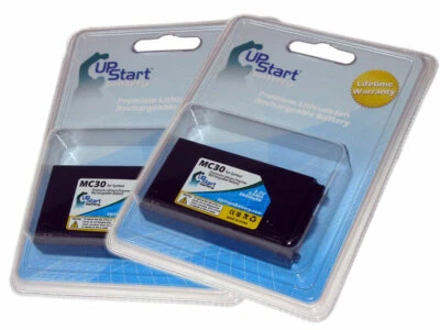 UPSTART BATTERY 2x Barcode Scanner Battery for Symbol Motorola MC30 MC3000 MC3090 MC3070