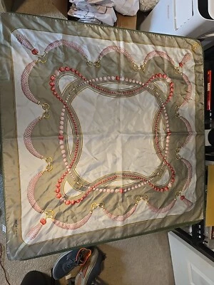 Vintage Cartier Silk Scarf - Image 1 of 4