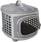 Pet Magasin Hard Cover Collapsible Cat Carrier - Pet Travel Kennel with 