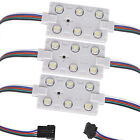 1.16-1000ft 3 6led Rgb White Smd 5050 Module Light With Optical Lens Waterproof