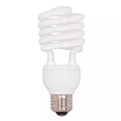 Satco S7229 - 23 Watt Mini Spiral Compact Fluorescent - 5000K (6 Pack) - Image 1 of 4