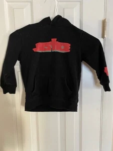 JUSTIN BIEBER COTTON-ON KIDS JUSTICE TOUR BLACK PULLOVER HOODIE TODDLER SIZE 5 - Picture 1 of 6