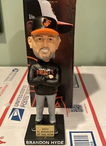 Brandon Hyde Orioles 2023 AL Manager Of The Year Bobblehead SGA 4/27/24 - Picture 1 of 9