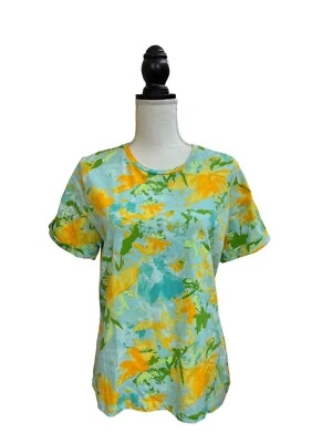 Blusa elástica floral multicolor Coral Bay Petite para mujer PL Foto 1 de 4