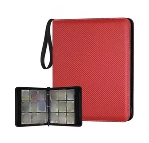 Raccoglitore Binder per Toploader 9 Tasche 900 Spazi Pokemon OnePiece Lorcana - Foto 1 di 6