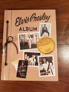 ELVIS PRESLEY ALBUM, BY PUBLICATIONS INTERNATIONAL LTD HC BOOK - Picture 1 of 11