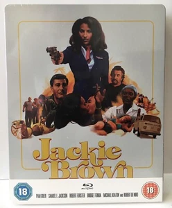 Jackie Brown (Blu-ray Steelbook, 2013) Zavvi Exclusive Region B Brand New Sealed - Picture 1 of 2