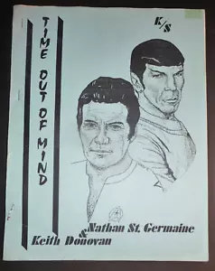 Star Trek TOS Vintage 1985 Fanzine "Time Out of Mind" SLASH K/S Kirk/Spock/OMC - Foto 1 di 5