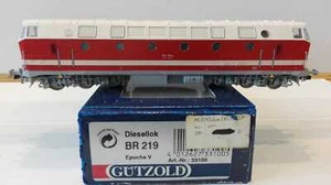 GUTZOLD H0 33100 LOCOMOTORA DIÉSEL BR 219 ESTADO DR - Imagen 1 de 8