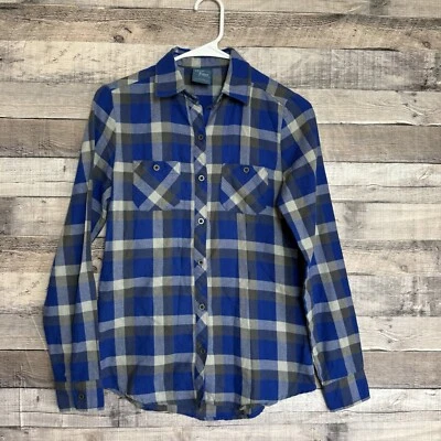 Franela a cuadros azul para mujer Ravenclaw exclusiva Hot Topic de Harry Potter talla XS Foto 1 de 4